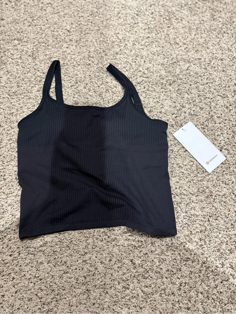 Lululemon Ebb to Street Scoop-Neck Cropped Tank